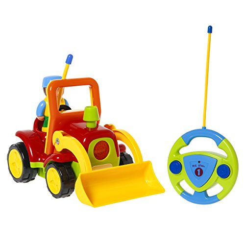 TONOR Rennwagen Traktor Ferngesteuertes Spielzeugauto für Kleinkinder