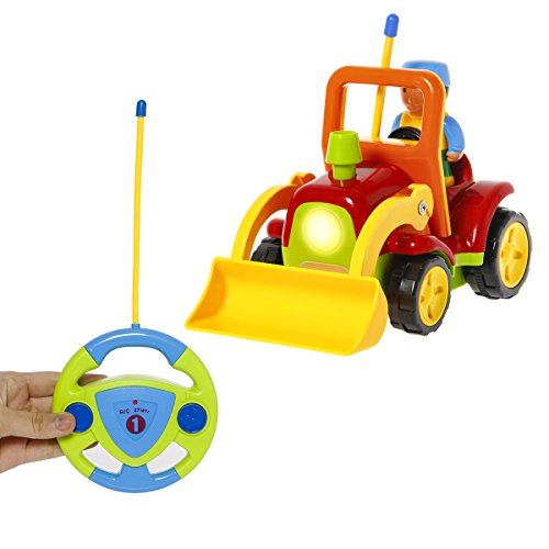 TONOR Rennwagen Traktor Ferngesteuertes Spielzeugauto für Kleinkinder - 3
