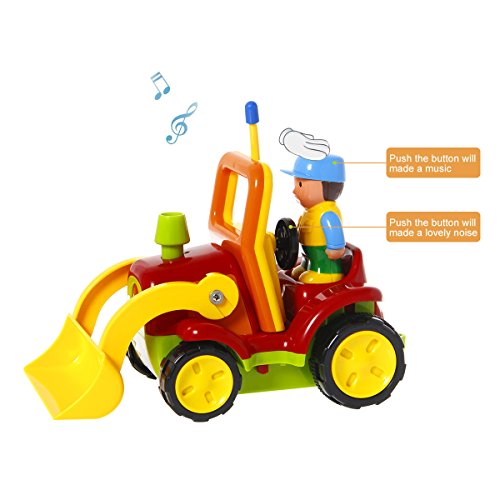 TONOR Rennwagen Traktor Ferngesteuertes Spielzeugauto für Kleinkinder - 7